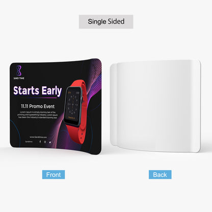 Curved Tension Fabric Display