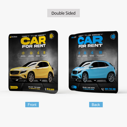 Curved Tension Fabric Display