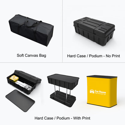 Curved Tension Fabric Display