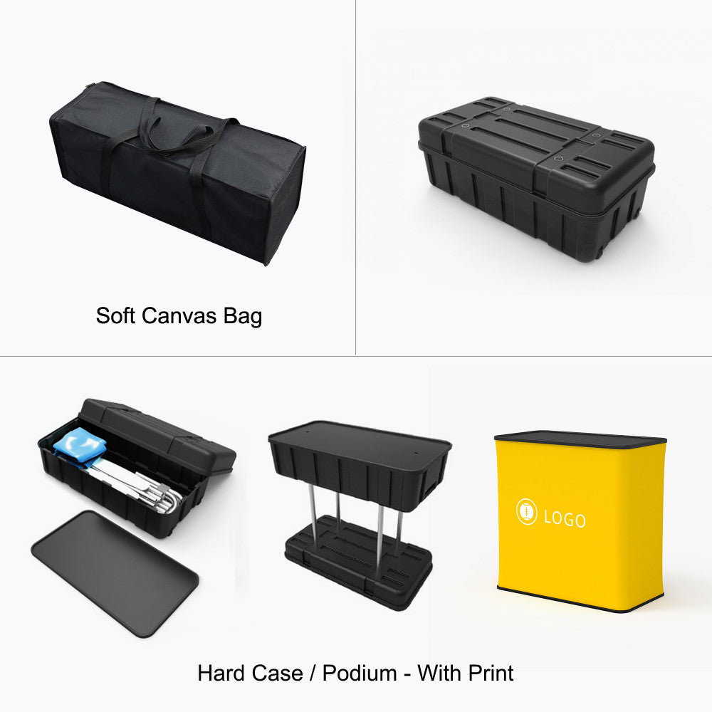 Straight Tension Fabric Displays