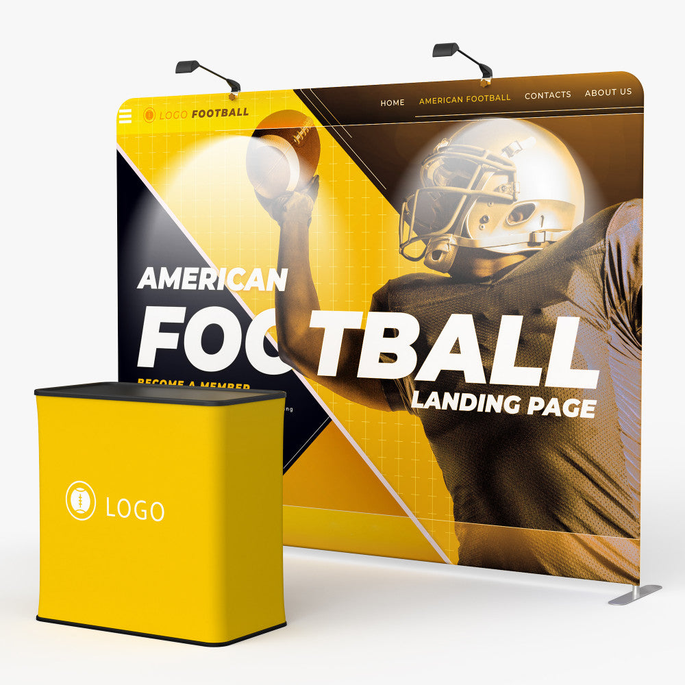 Straight Tension Fabric Displays