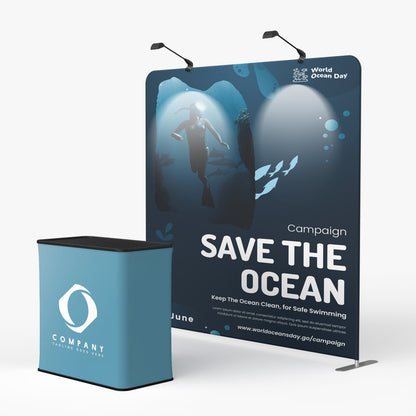 Straight Tension Fabric Displays